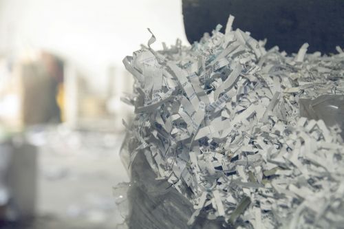 Shredded documents